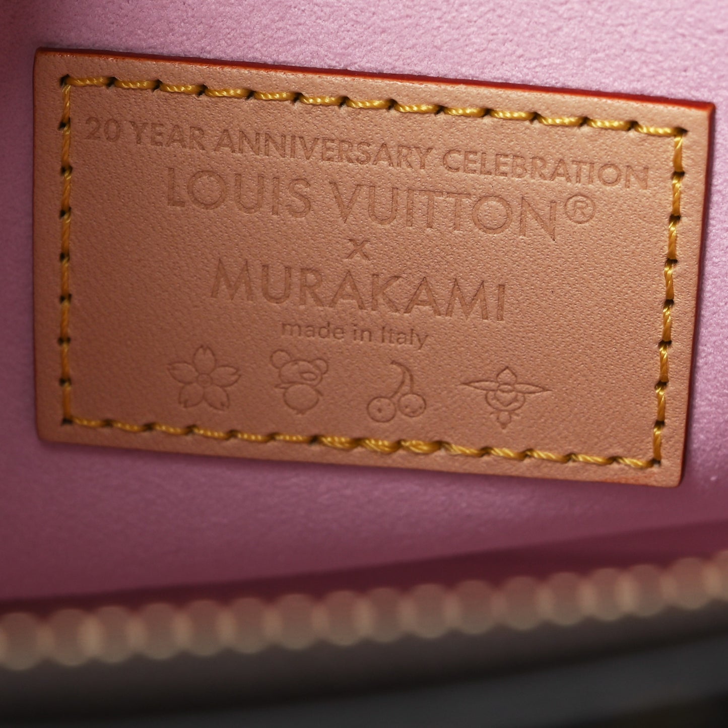 LV X TM Monogram Cherry Blossom Boulogne Sakura Brown
