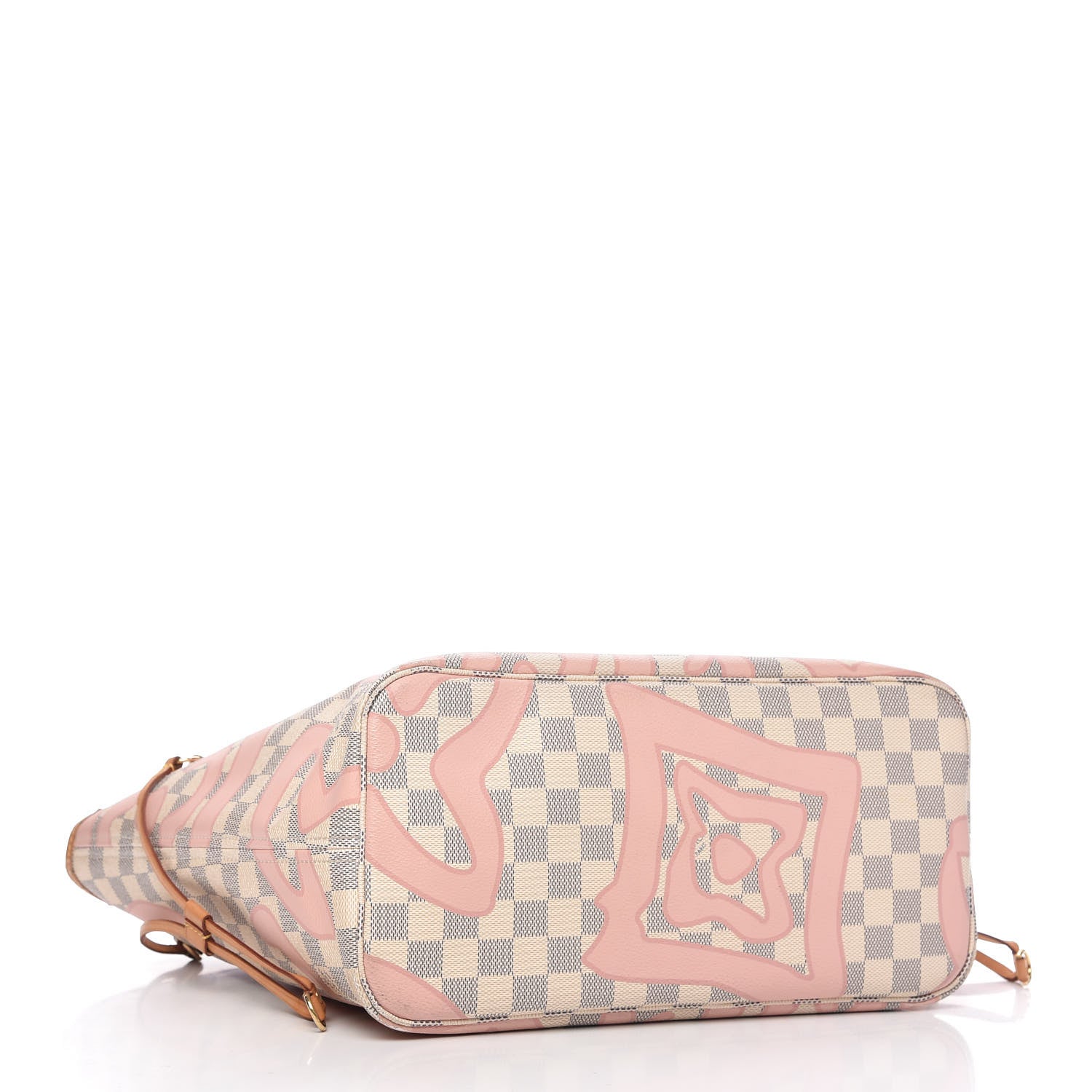 Louis Vuitton Damier Azur Tahitienne Neverfull MM 4 of 10