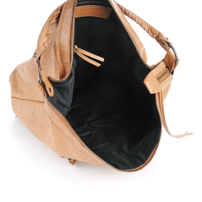 Balenciaga Agneau Classic Hardware Day Hobo Cumin 5 of 14