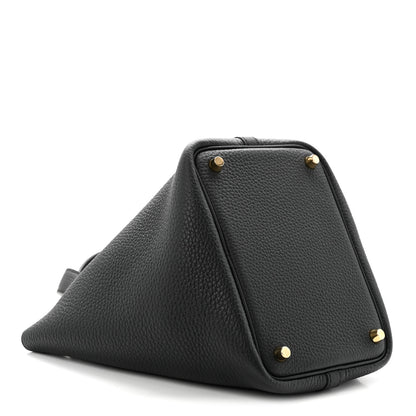 Hermes Taurillon Clemence Picotin Lock 18 PM Black 4 of 10