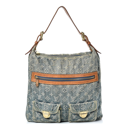 Louis Vuitton Denim Baggy GM Blue 1 of 20