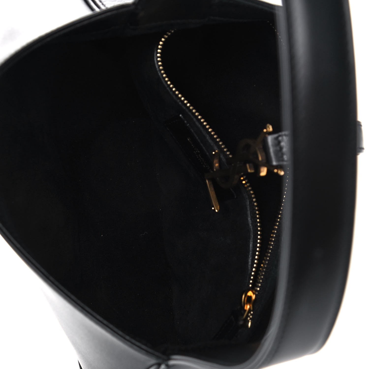 Saint Laurent Smooth Calfskin Le 5 A 7 Hobo Black 5 of 10