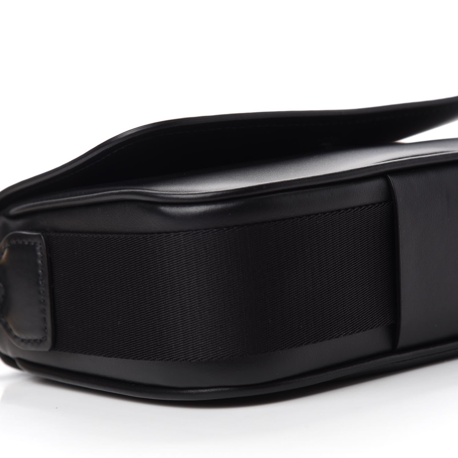 Prada Vitello Flap Shoulder Bag Black 6 of 11