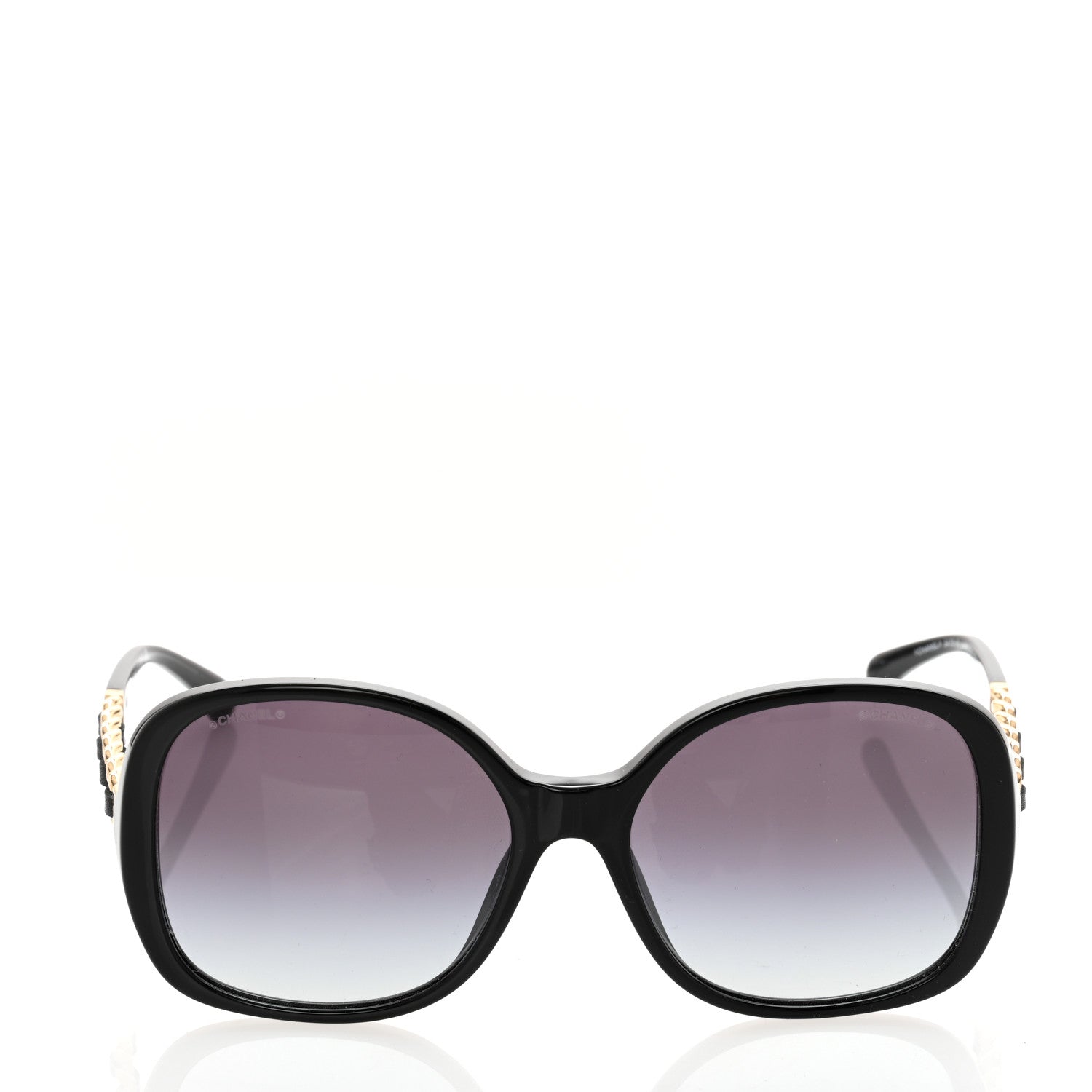 Chanel Acetate Chain Sunglasses 5470-Q-A Black 2 of 9