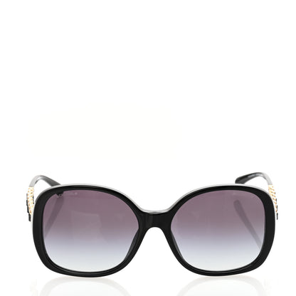Chanel Acetate Chain Sunglasses 5470-Q-A Black 2 of 9
