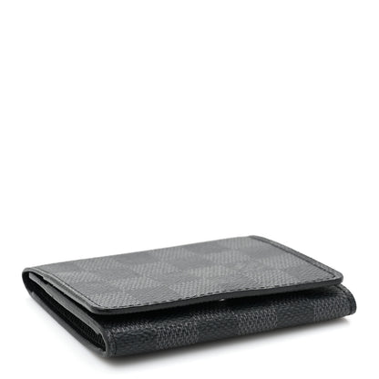 Louis Vuitton Damier Graphite Envelope Business Card Holder 4 of 8