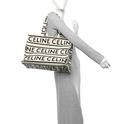 Celine Canvas Large All Over Cabas Thais 2 of 9