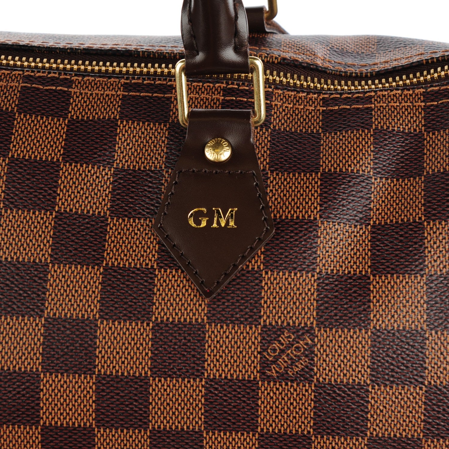Louis Vuitton Damier Ebene Speedy 30 9 of 12