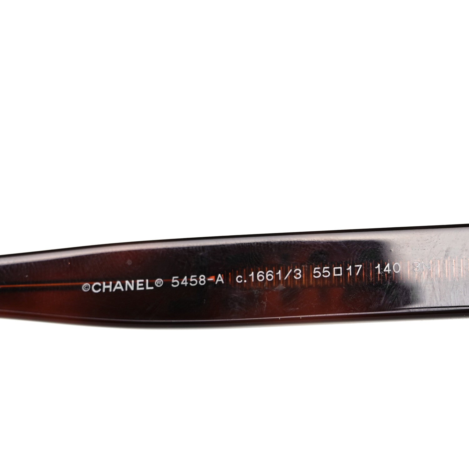 Chanel Acetate Pantos Logo Sunglasses 5458 Tortoise Brown 5 of 7