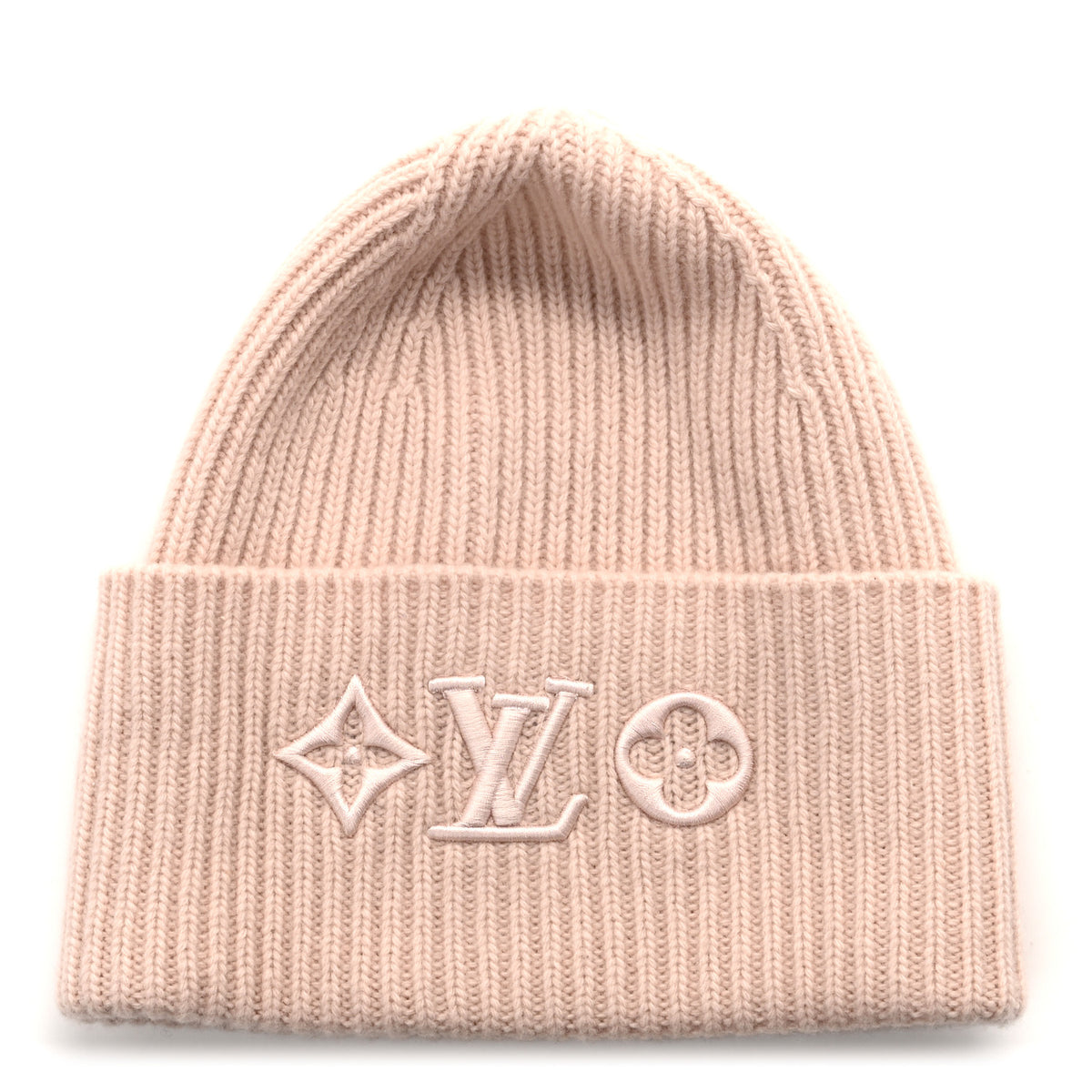 Louis Vuitton Wool LV Headline Beanie Rose Clair 1 of 5