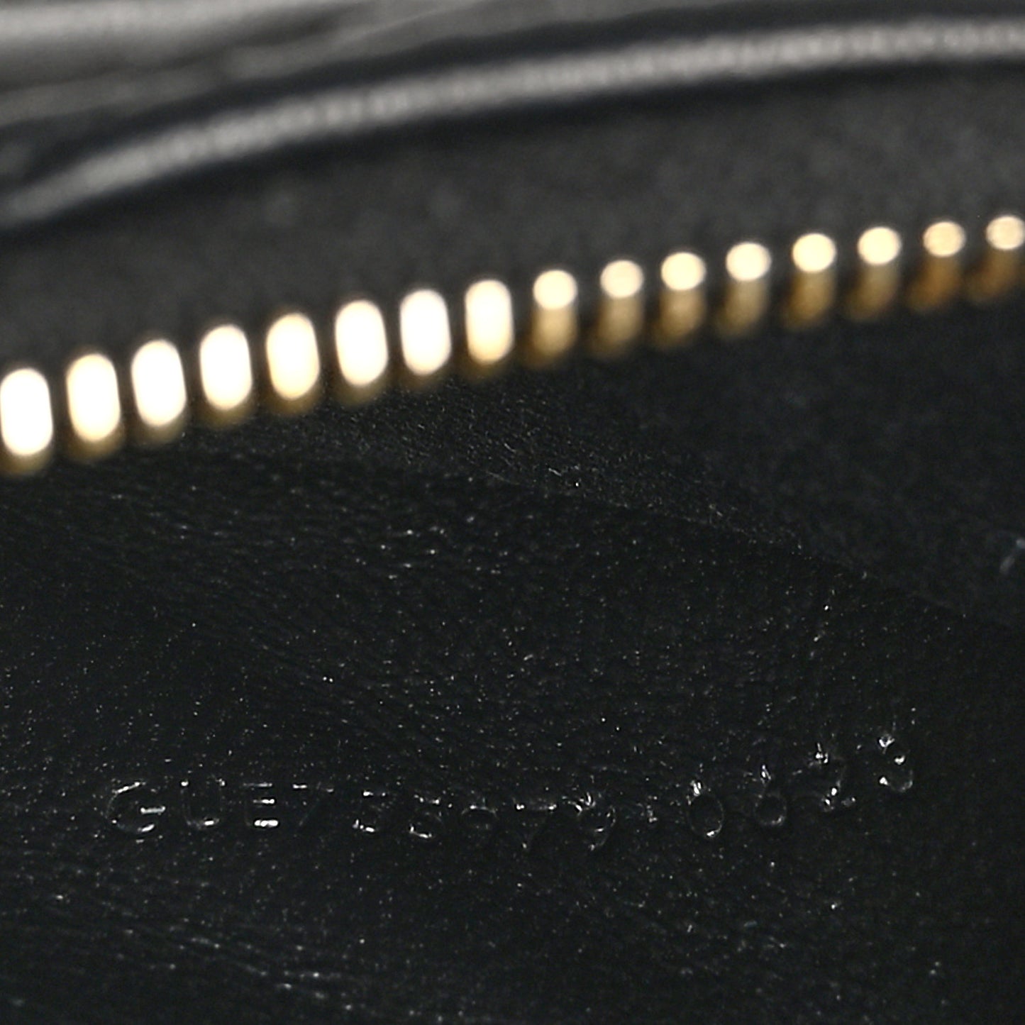 Lambskin Quilted Gaby Zipped Shoulder Bag Black