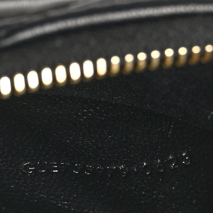 Saint Laurent Lambskin Quilted Gaby Zipped Shoulder Bag Black 7 of 10