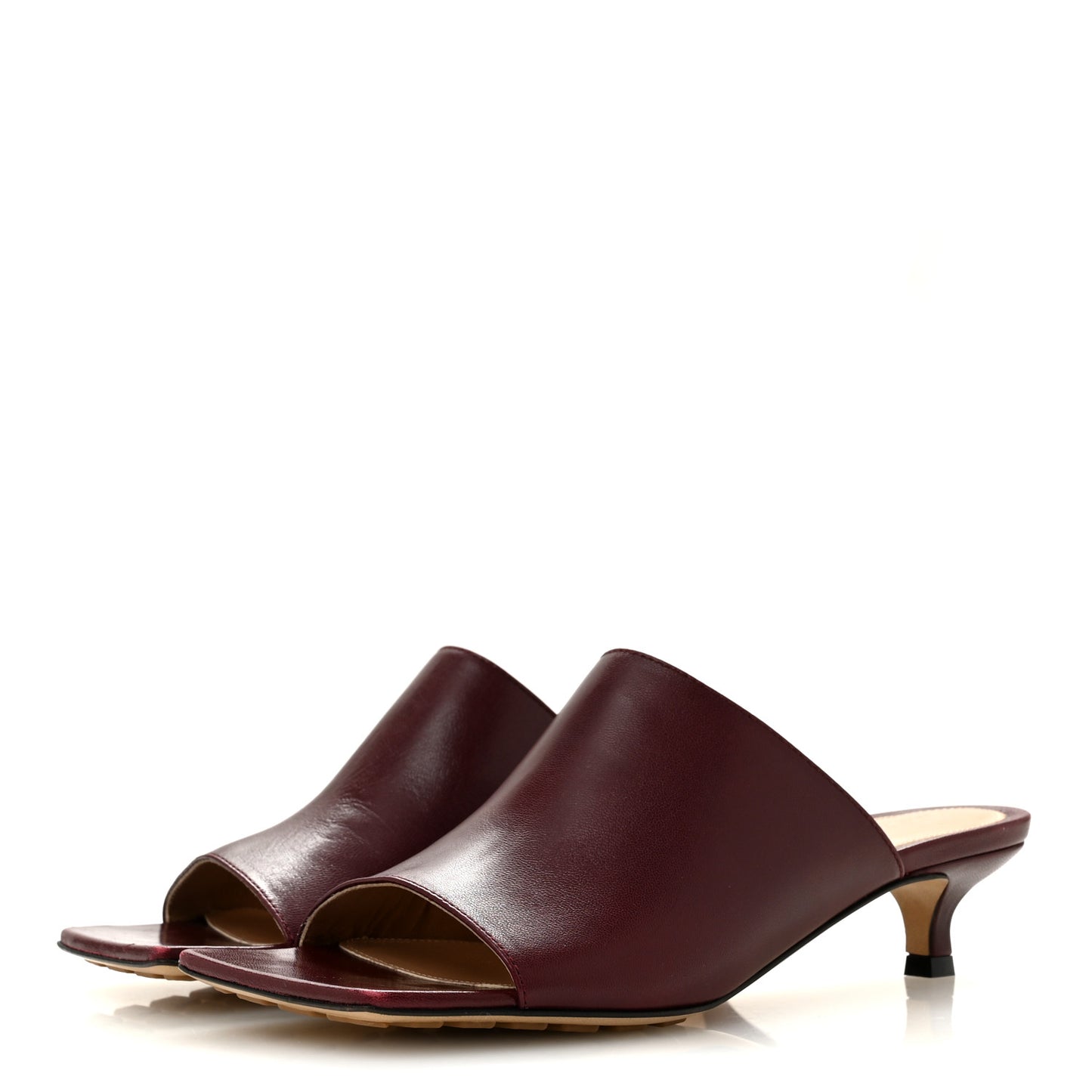 Lambskin Stretch Mule 40mm Sandals 35 Barolo