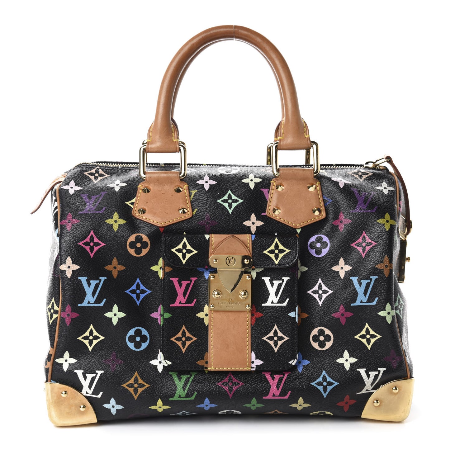 Monogram Multicolor Speedy 30 Black