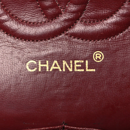Chanel Lambskin Quilted Medium Double Flap Black 6 of 10