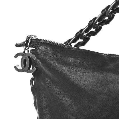 Chanel Calfskin Modern Chain Hobo Black 12 of 12