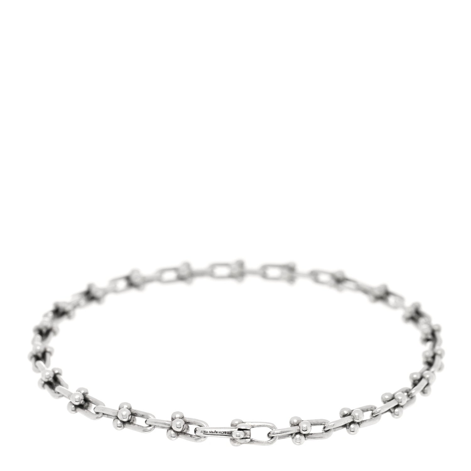 Tiffany Sterling Silver Micro HardWear Link Bracelet 2 of 5