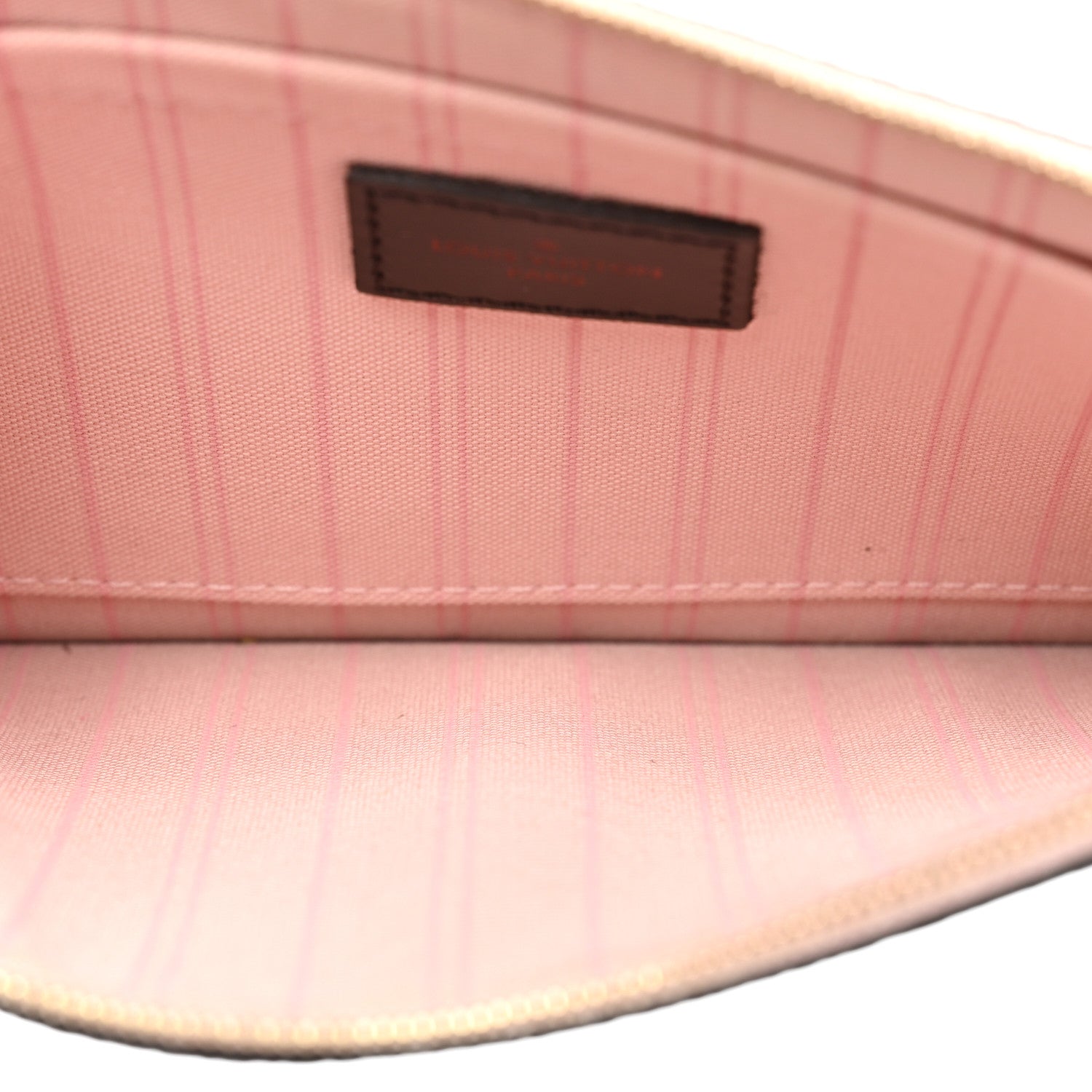 Louis Vuitton Damier Ebene Neo Neverfull MM Rose Ballerine 6 of 20