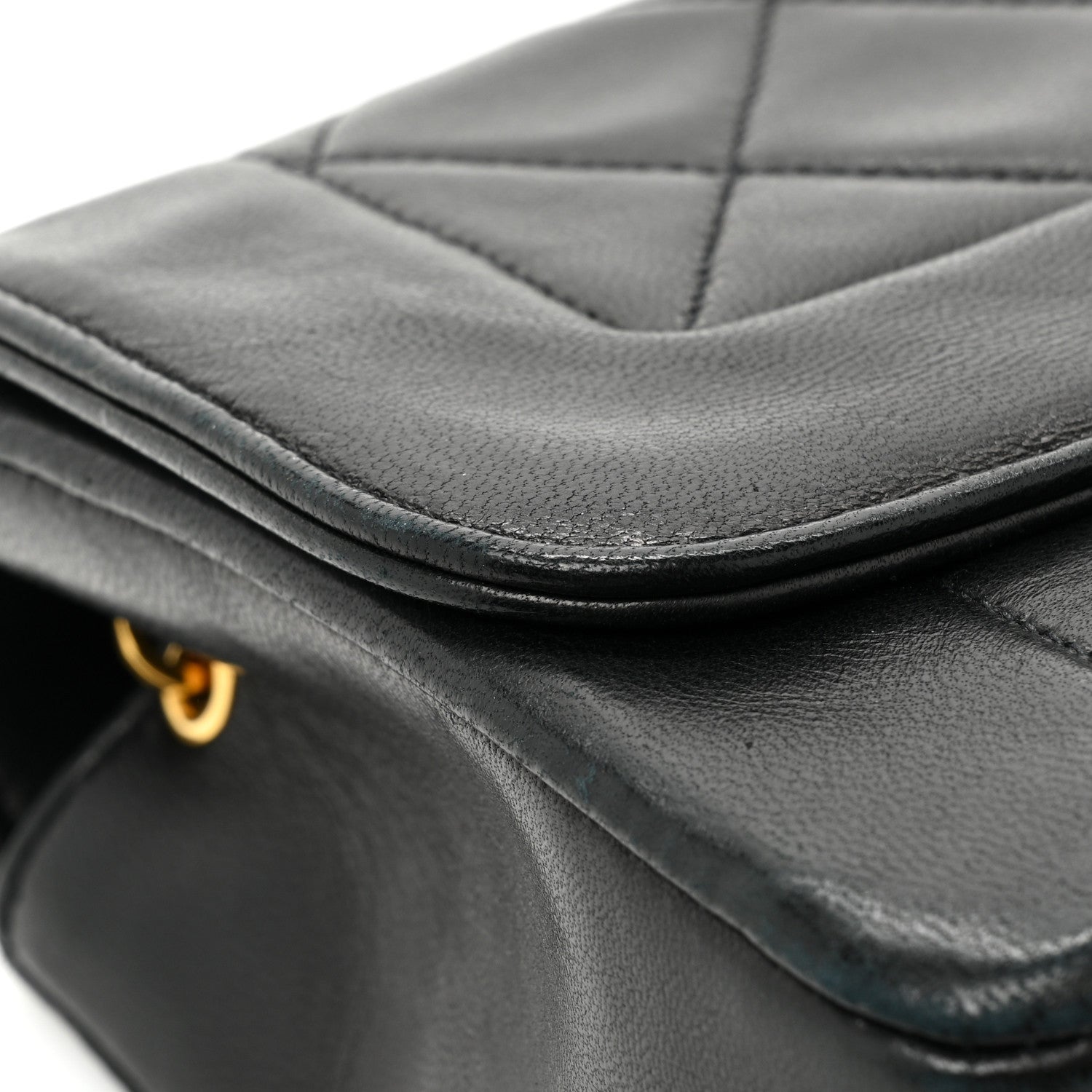 Chanel Lambskin Quilted Small Single Flap Black 16 of 17