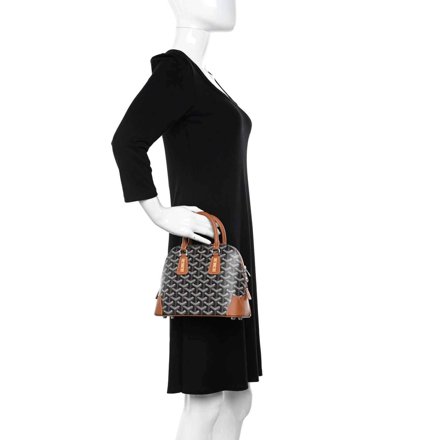 Goyard Goyardine Mini Vendome Black Gold 2 of 10