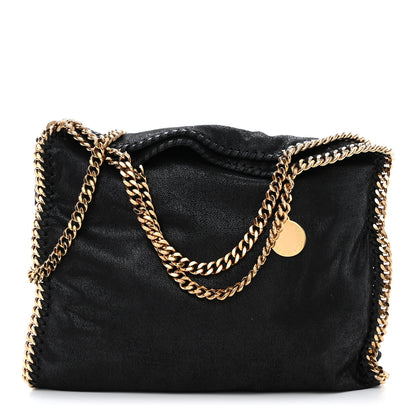 Stella McCartney Shaggy Deer Falabella Fold Over Tote Black 1 of 10