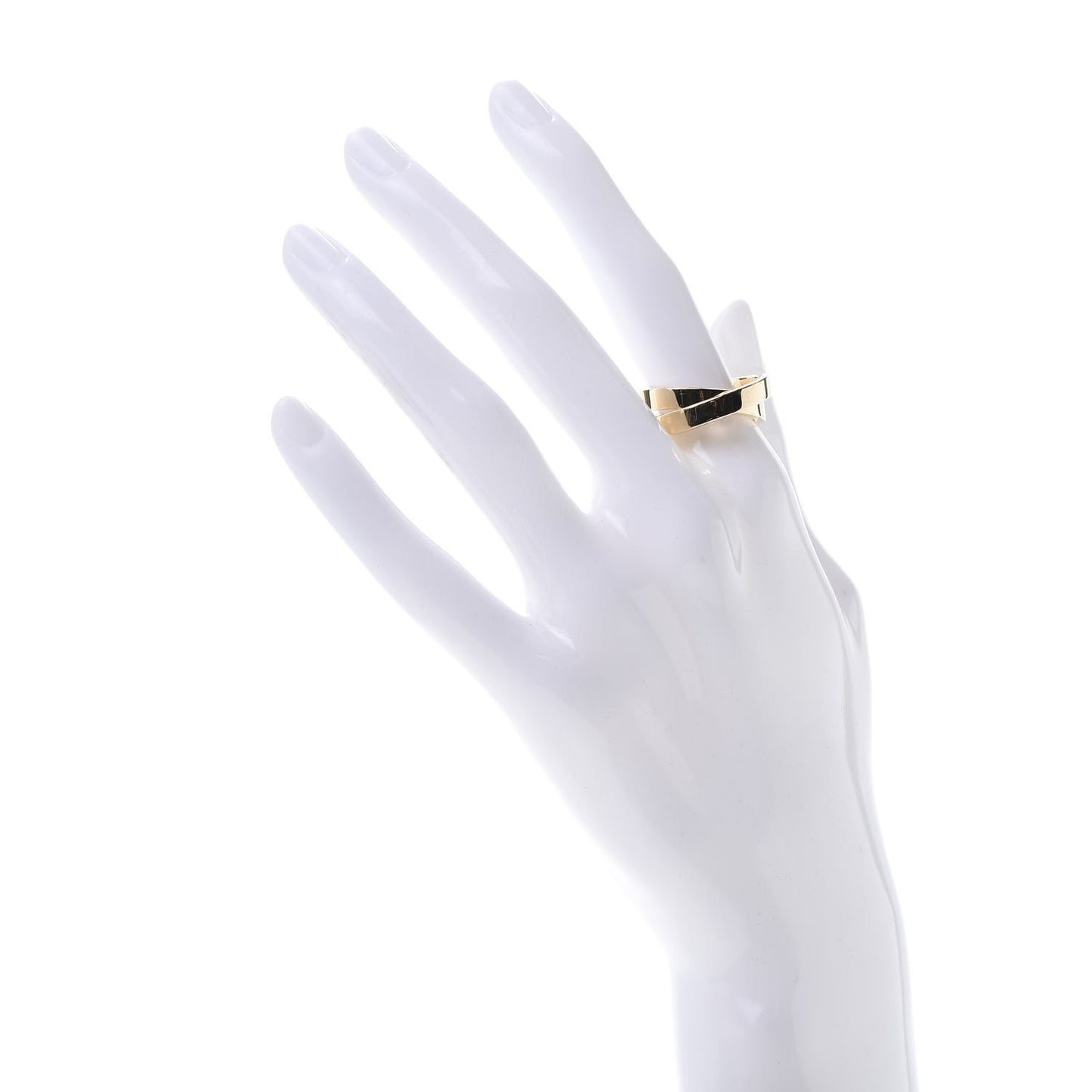 18K Yellow Gold 9mm Paris Nouvelle Vague Ring 55 7.25
