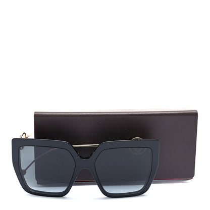 Fendi Acetate Metal F is Fendi FF Butterfly Sunglasses FF 0410/S Black 7 of 7