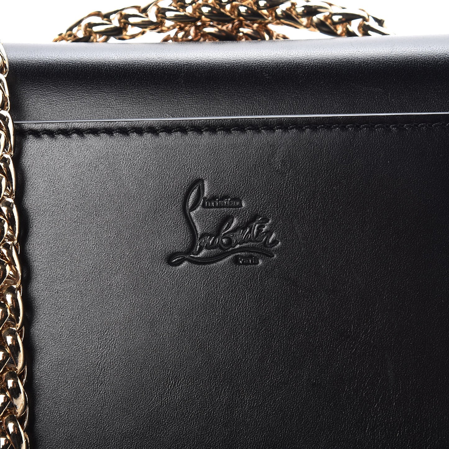 Calfskin Baby Sweety Charity NV Shoulder Bag Black