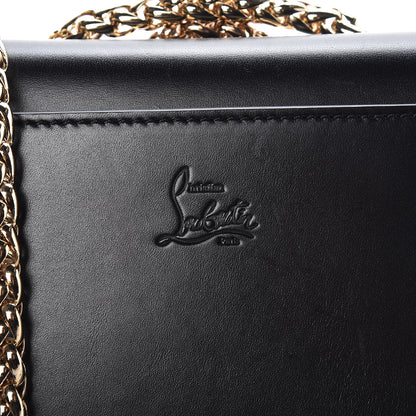 Christian Louboutin Calfskin Baby Sweety Charity NV Shoulder Bag Black 7 of 7