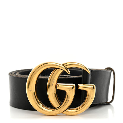 Gucci Cuoio Toscano Double G 40mm Belt 90 36 Black 1 of 6