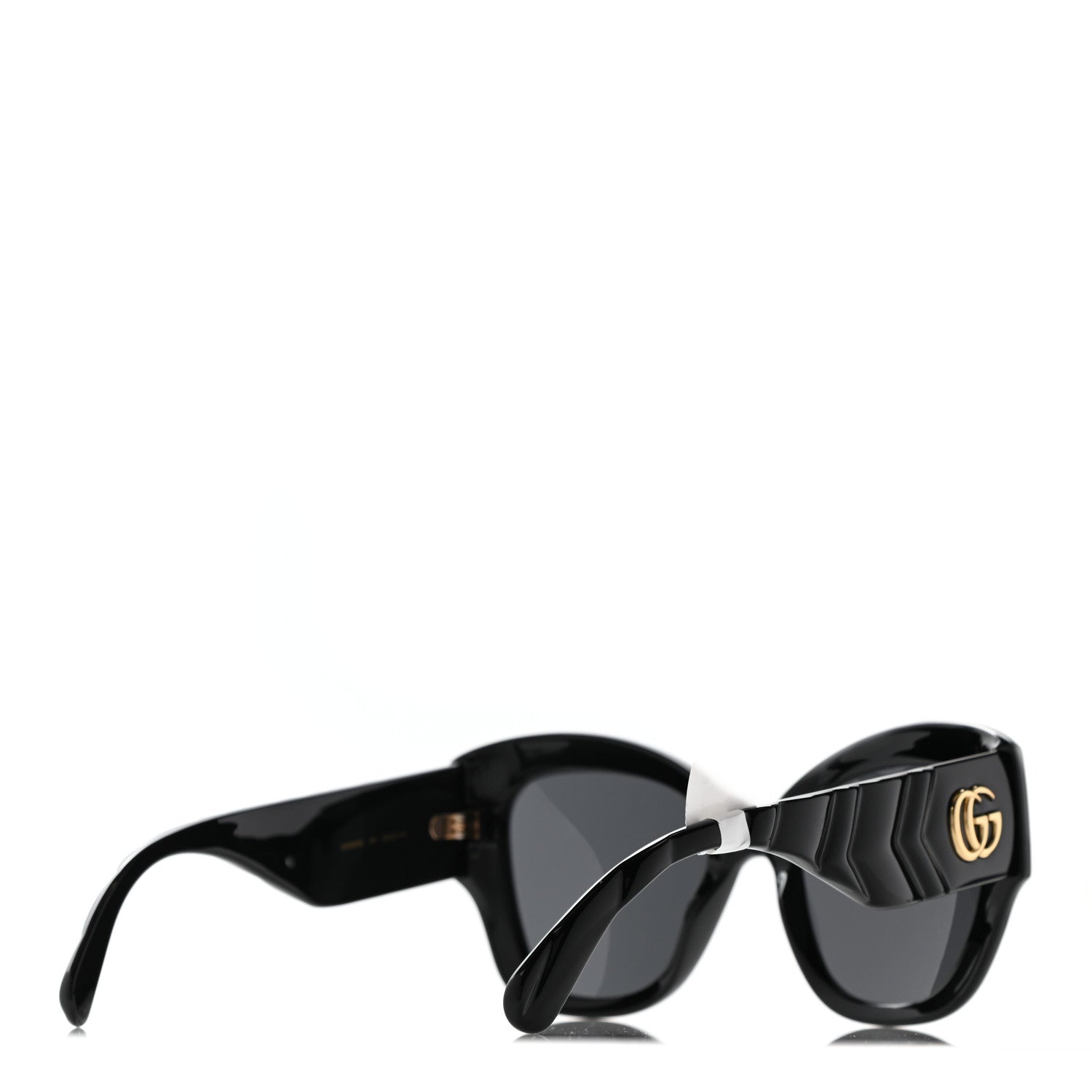 Gucci Acetate GG Butterfly Sunglasses GG0808S Black 5 of 9
