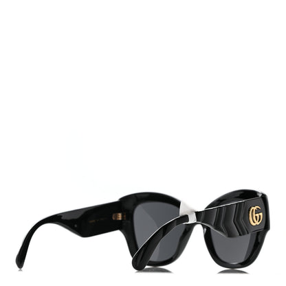 Gucci Acetate GG Butterfly Sunglasses GG0808S Black 5 of 9
