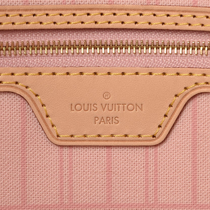 Louis Vuitton Damier Azur Neo Neverfull GM Rose Ballerine 9 of 11