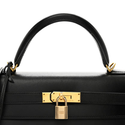 Hermes Box Kelly Sellier 32 Black 5 of 15