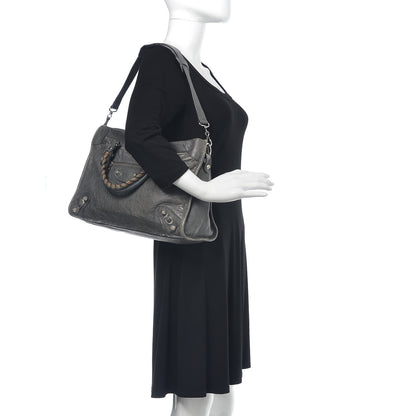 Balenciaga Agneau Giant 12 Silver Hardware City Gris Tarmac 2 of 12