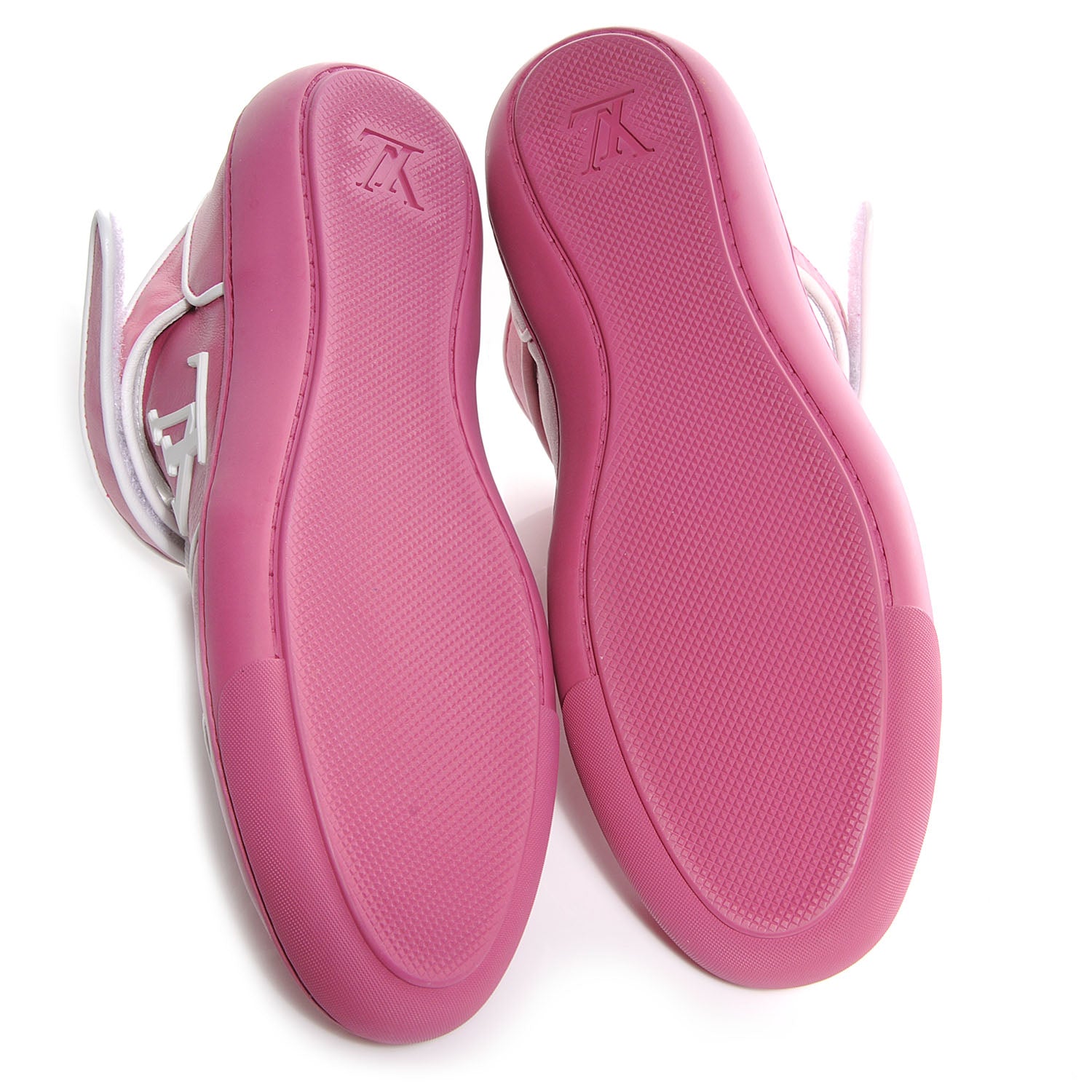 Louis Vuitton Leather Acapulco Sneakers 37 Fuchsia 4 of 7
