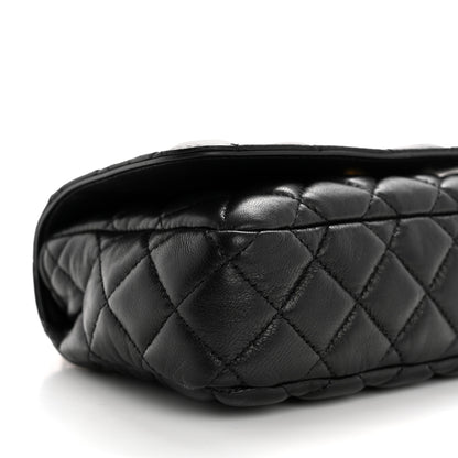 Versace Nappa Quilted Small Medusa Chain Crossbody Black 9 of 10