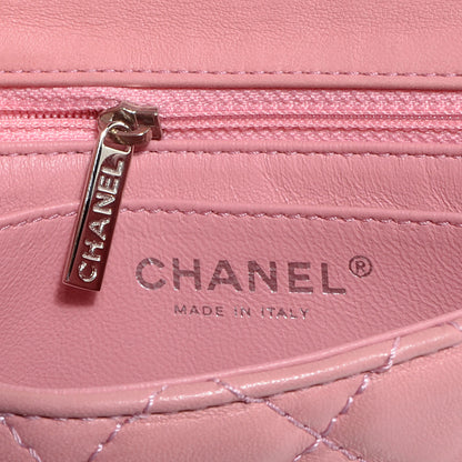 Chanel Lambskin Quilted Mini Square Flap Light Pink 8 of 10