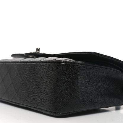 Chanel Caviar Quilted Medium Double Flap Black 10 of 10