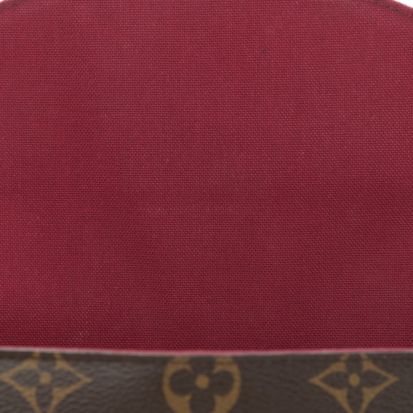 Monogram Pochette Felicie Chain Wallet Fuchsia