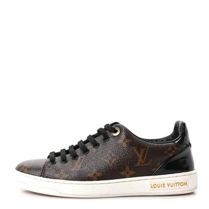 Louis Vuitton Patent Monogram Frontrow Sneakers 35 1 of 9