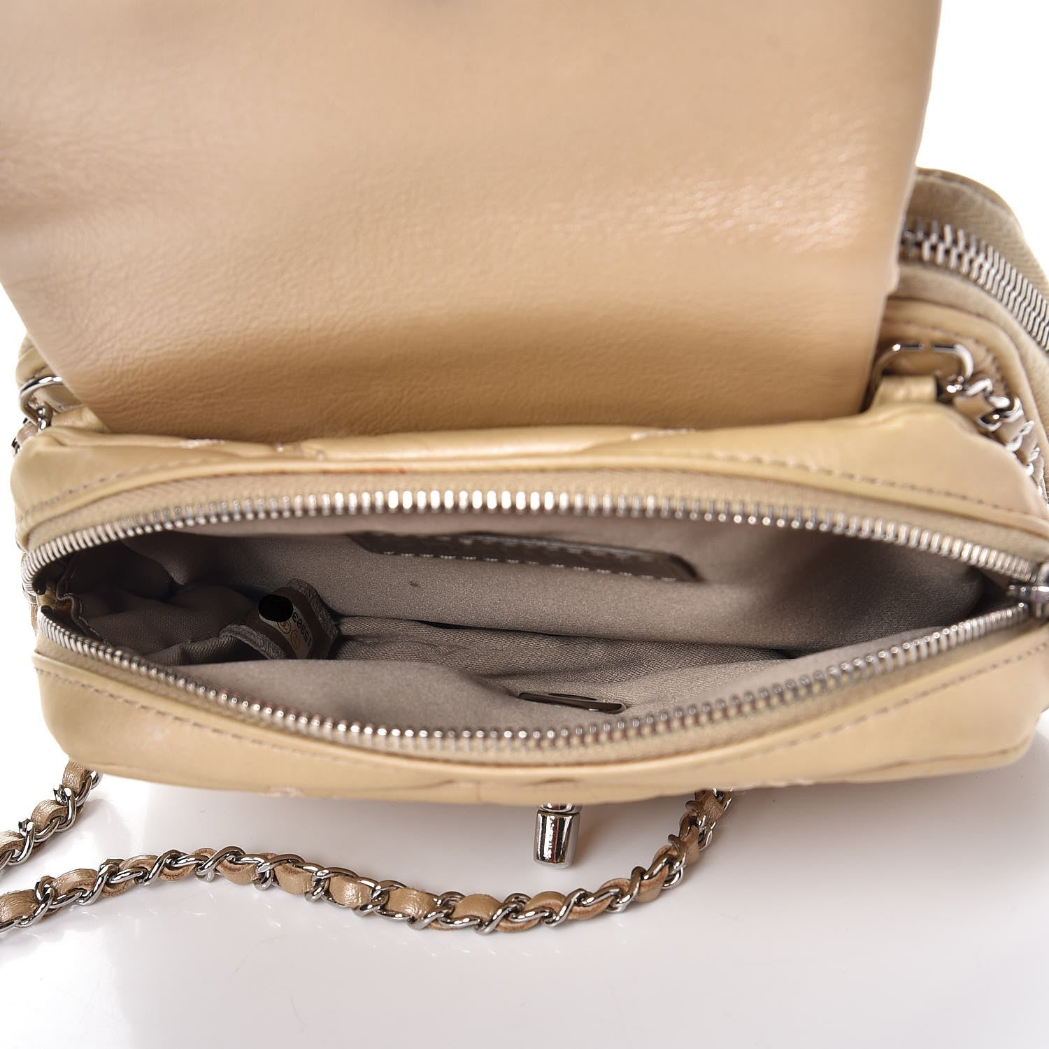 Chanel Calfskin Ultimate Stitch Mini Flap WOC Gold 5 of 8