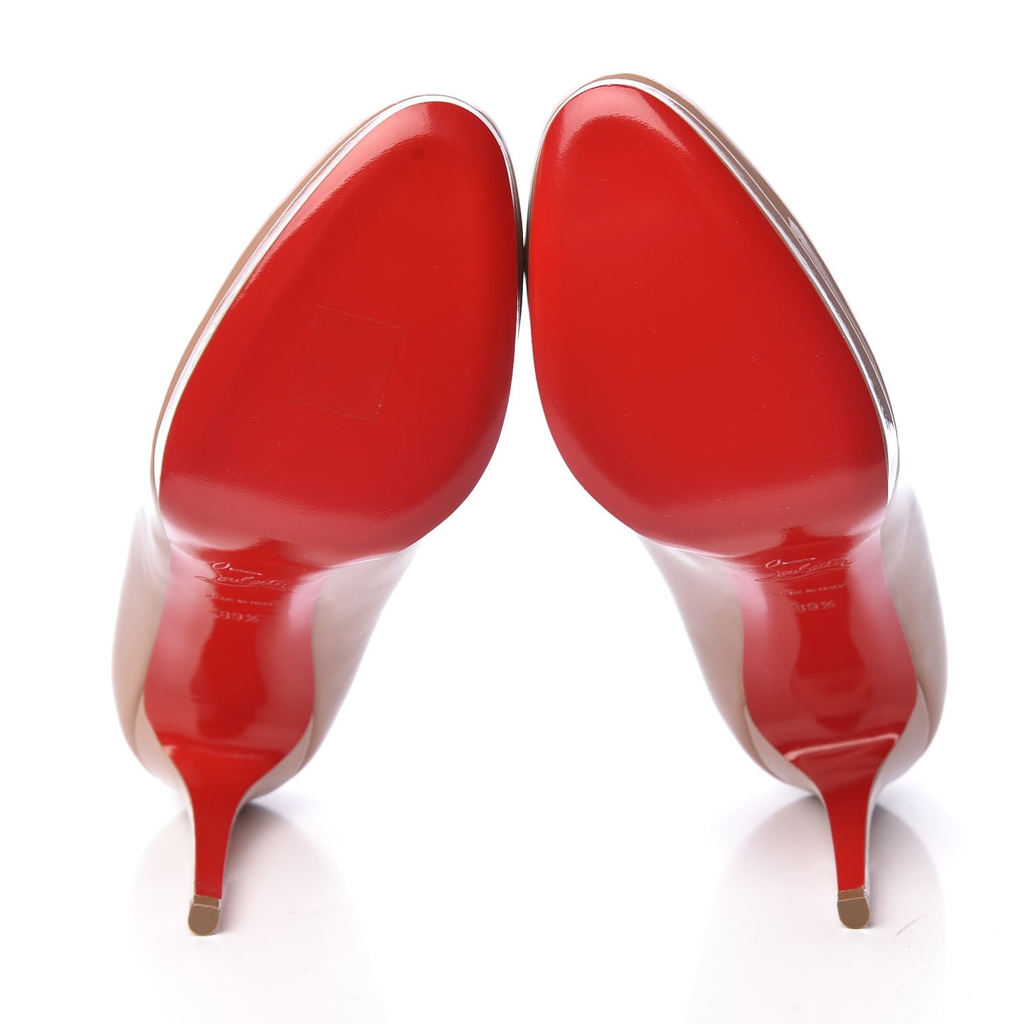 Patent New Simple 100 Pumps 39.5 Nude