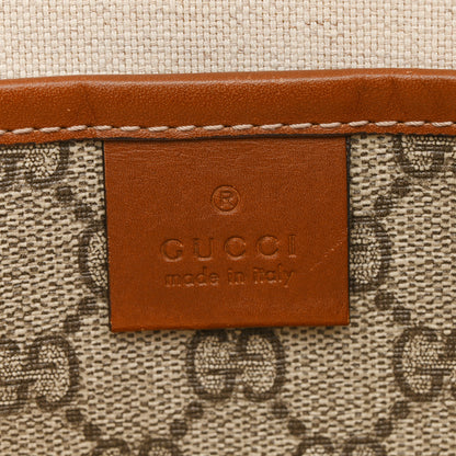 Gucci GG Plus Monogram Medium Signature Web Loop Tote Brown 6 of 19