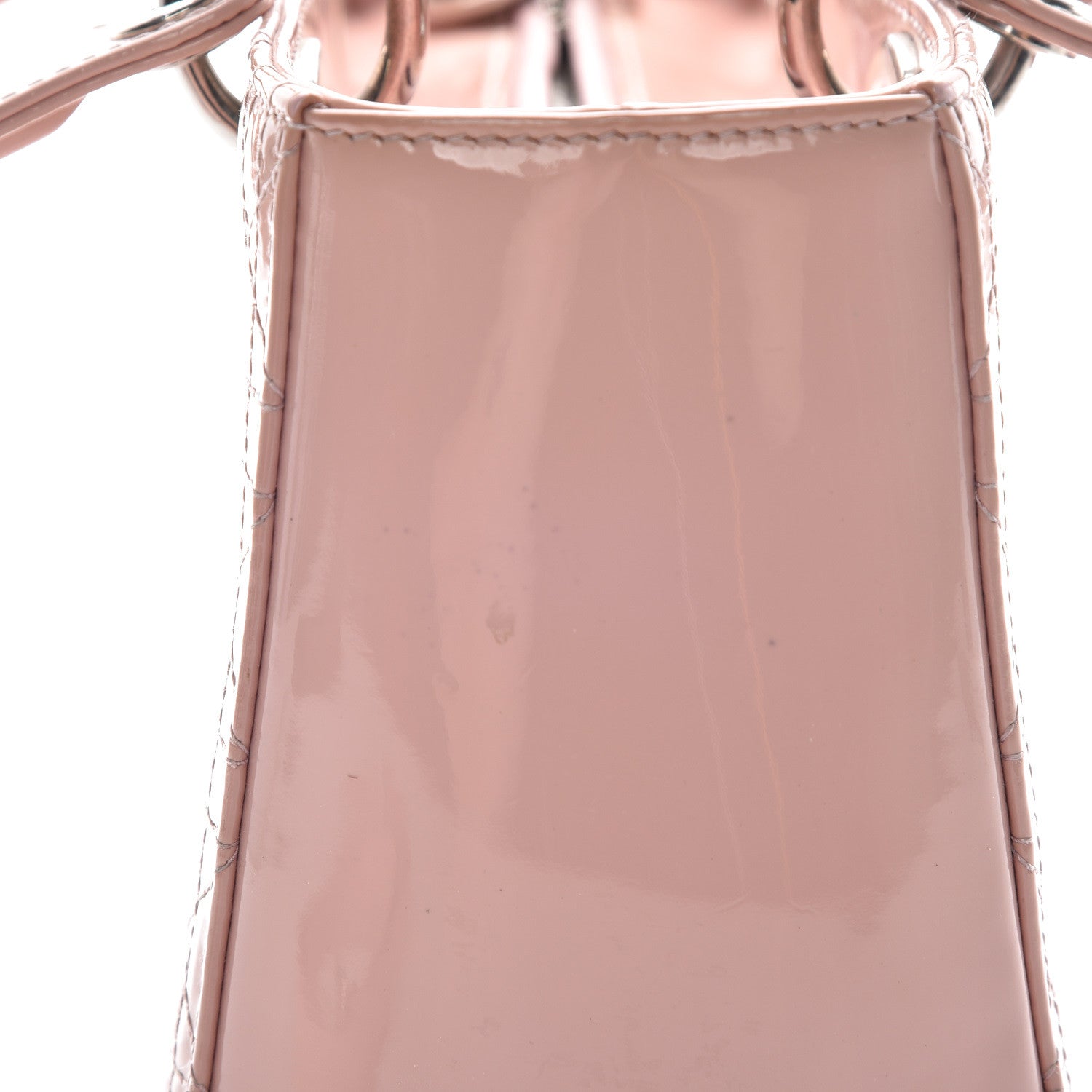 Christian Dior Patent Cannage Medium Lady Dior Rose Clair 11 of 25