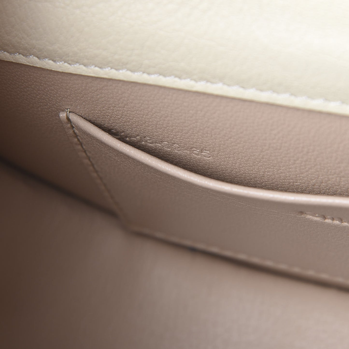 Calfskin Small Nile Bracelet Minaudiere Bag Off White