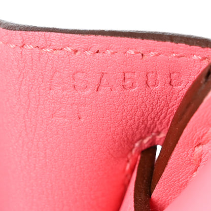 Hermes Swift Birkin 25 Rose Azalee 7 of 11