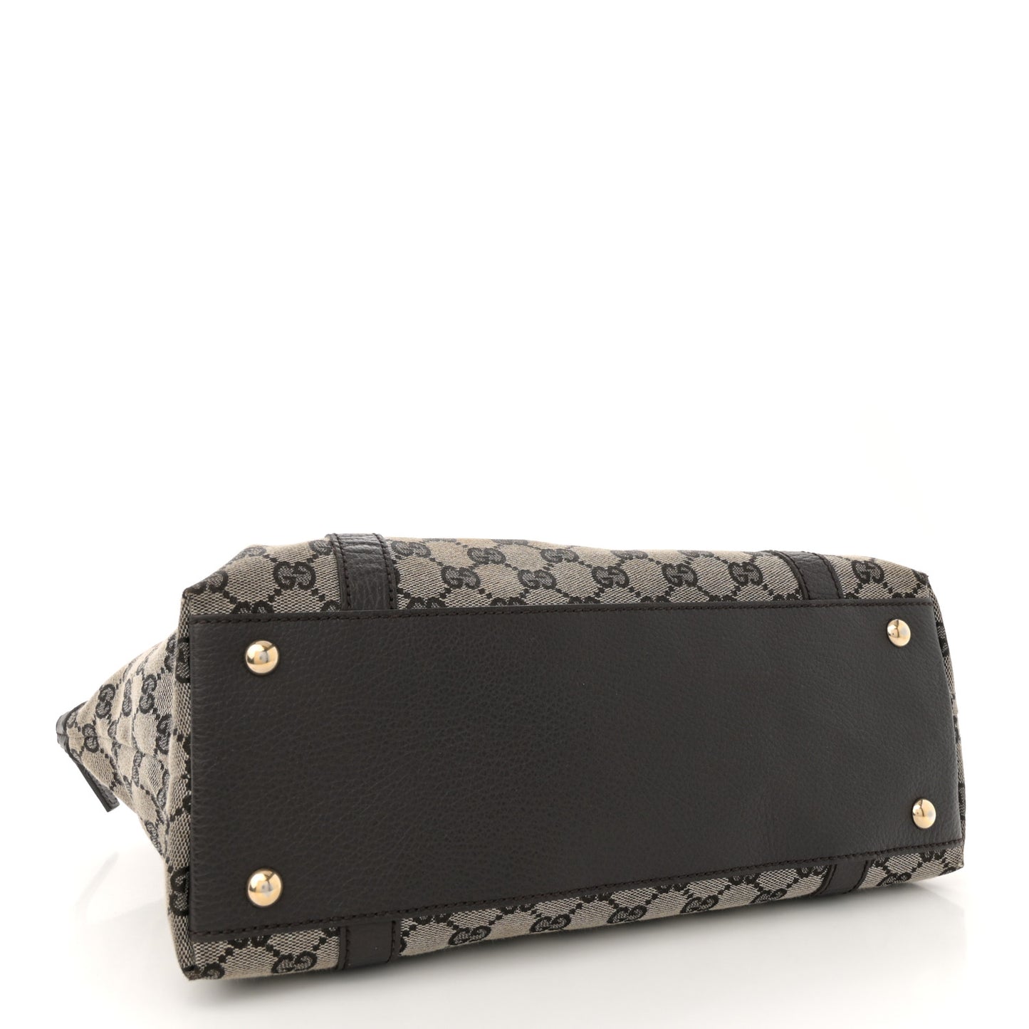 Monogram Abbey Medium Tote Dark Brown