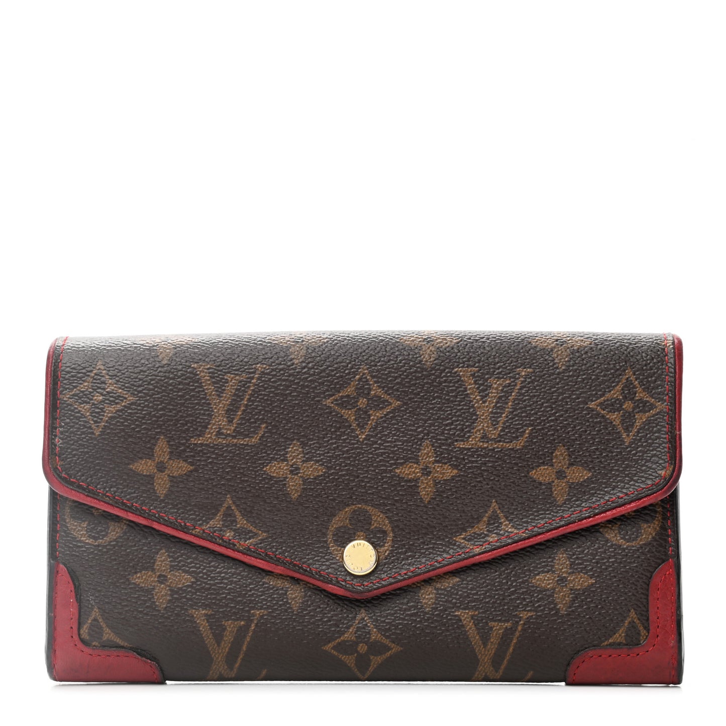 Monogram Sarah Retiro Wallet Cherry
