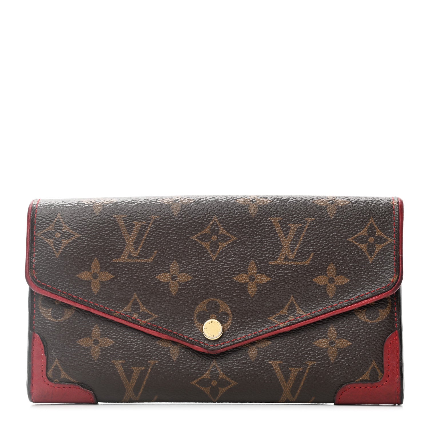 Louis Vuitton Monogram Sarah Retiro Wallet Cherry 1 of 8